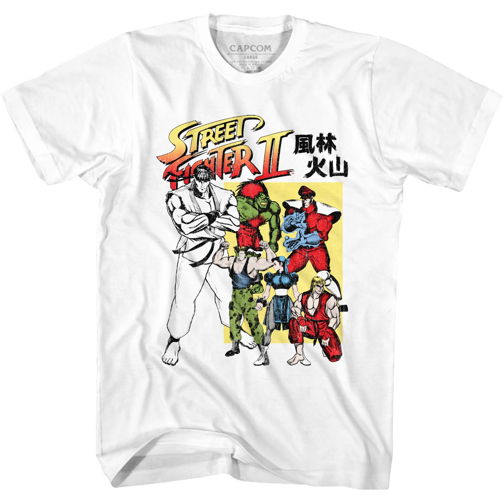 Japanese Street Fighter Ii Tshirt